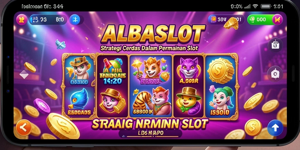 Tampilan gameplay menarik dari ALBASLOT yang menampilkan elemen strategi.