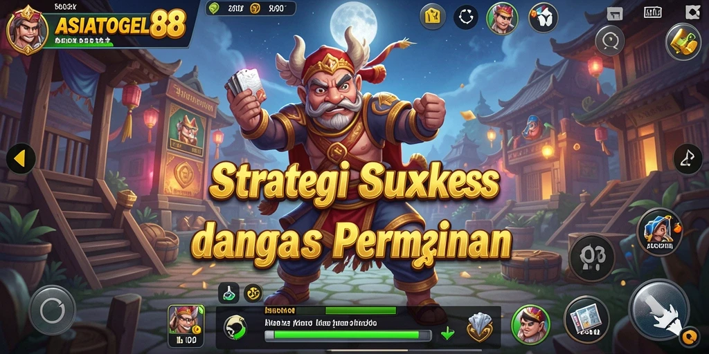 Tampilan gameplay mendebarkan dari ASIATOGEL88 yang menantang.