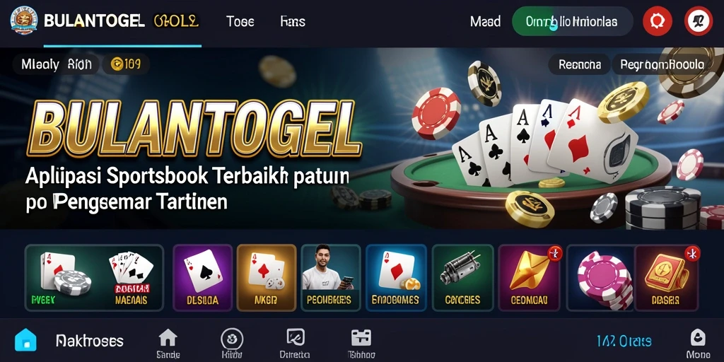 Tampilan menarik dan fitur lengkap di BULANTOGEL.