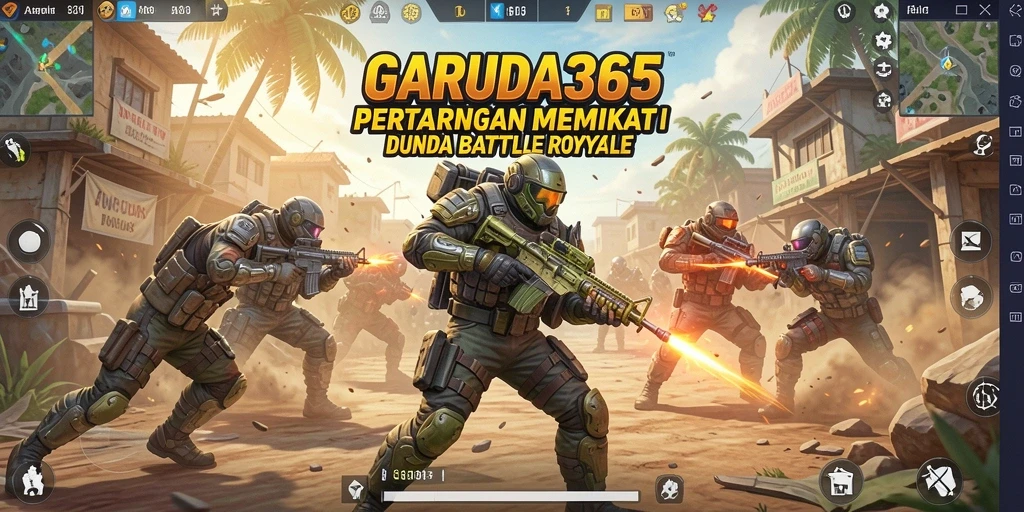 Pengalaman mendebarkan dalam gameplay Battle Royale GARUDA365.