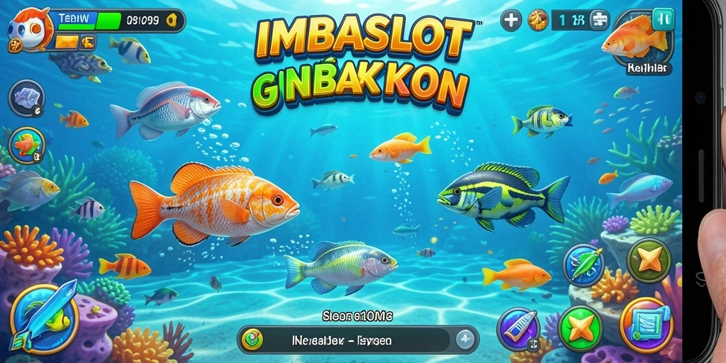 Screenshot gameplay IMBASLOT yang menampilkan aksi Tembak Ikan yang seru.