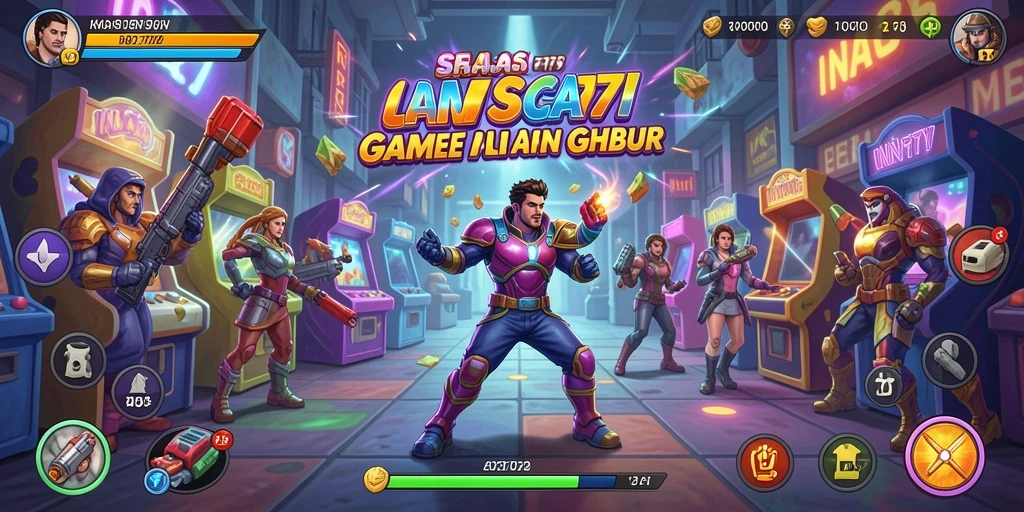 Screenshot gameplay INA777 yang menampilkan keseruan game Arcade.