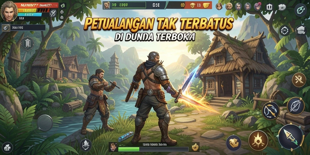 Gameplay intens Open World yang seru di MAXWIN77.