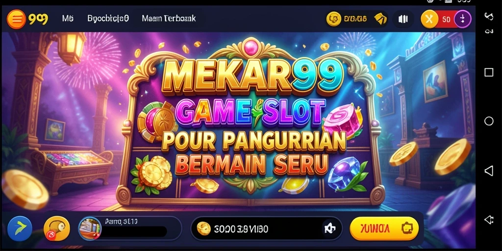 Gameplay seru dan menarik pada MEKAR99 dengan berbagai tema slot.