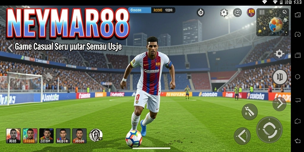 Tampilan menarik dari gameplay NEYMAR88 dengan karakter yang penuh warna.