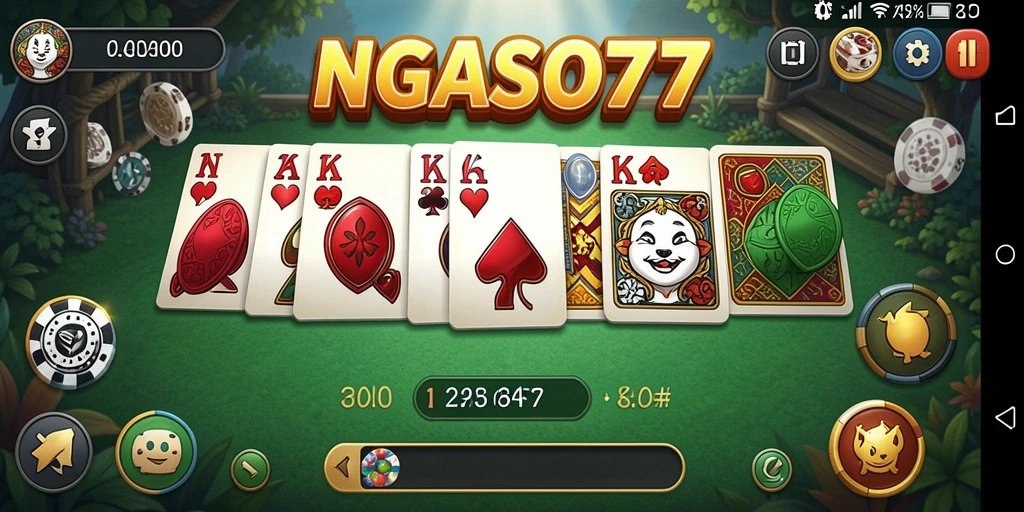 Screenshot menunjukkan gameplay Domino yang seru dan menarik.
