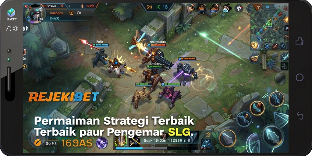 Tampilan gameplay yang seru dan menantang dalam REJEKIBET.