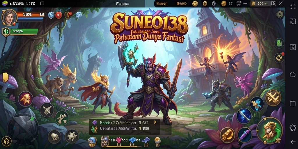 Tampilan gameplay <strong>SUNEO138</strong> yang mendebarkan dengan karakter-petualangan menakjubkan.