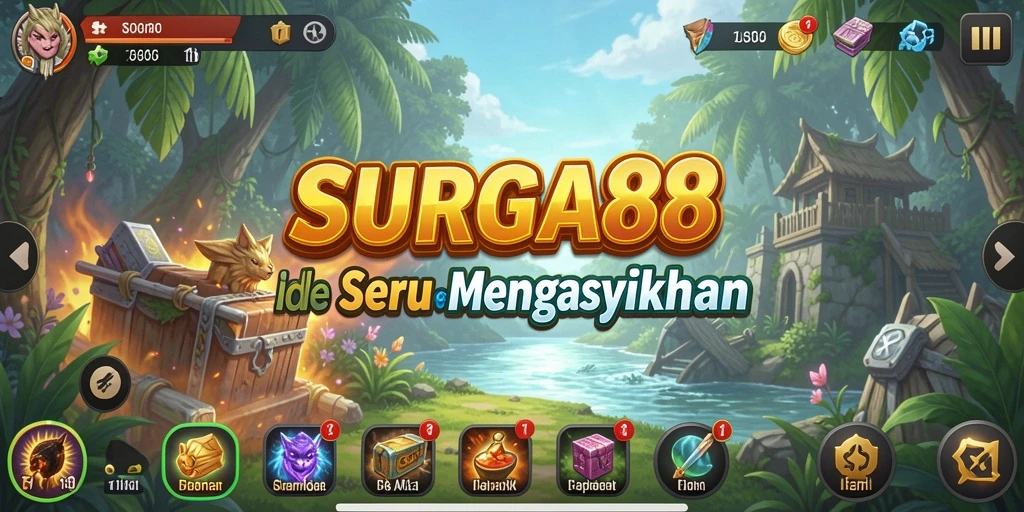 Tampilan gameplay SURGA88 yang menawan dan intuitif.