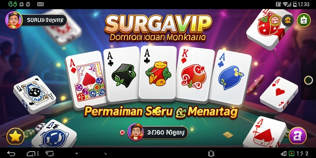 Tampilan gameplay SURGAVIP yang menarik dan interaktif.